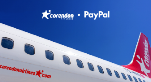 Corendon Airlines adds PayPal, giving travellers more flexible ways to pay